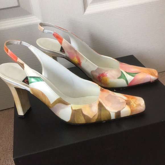 Melian open back pumps - Picture 1 of 3